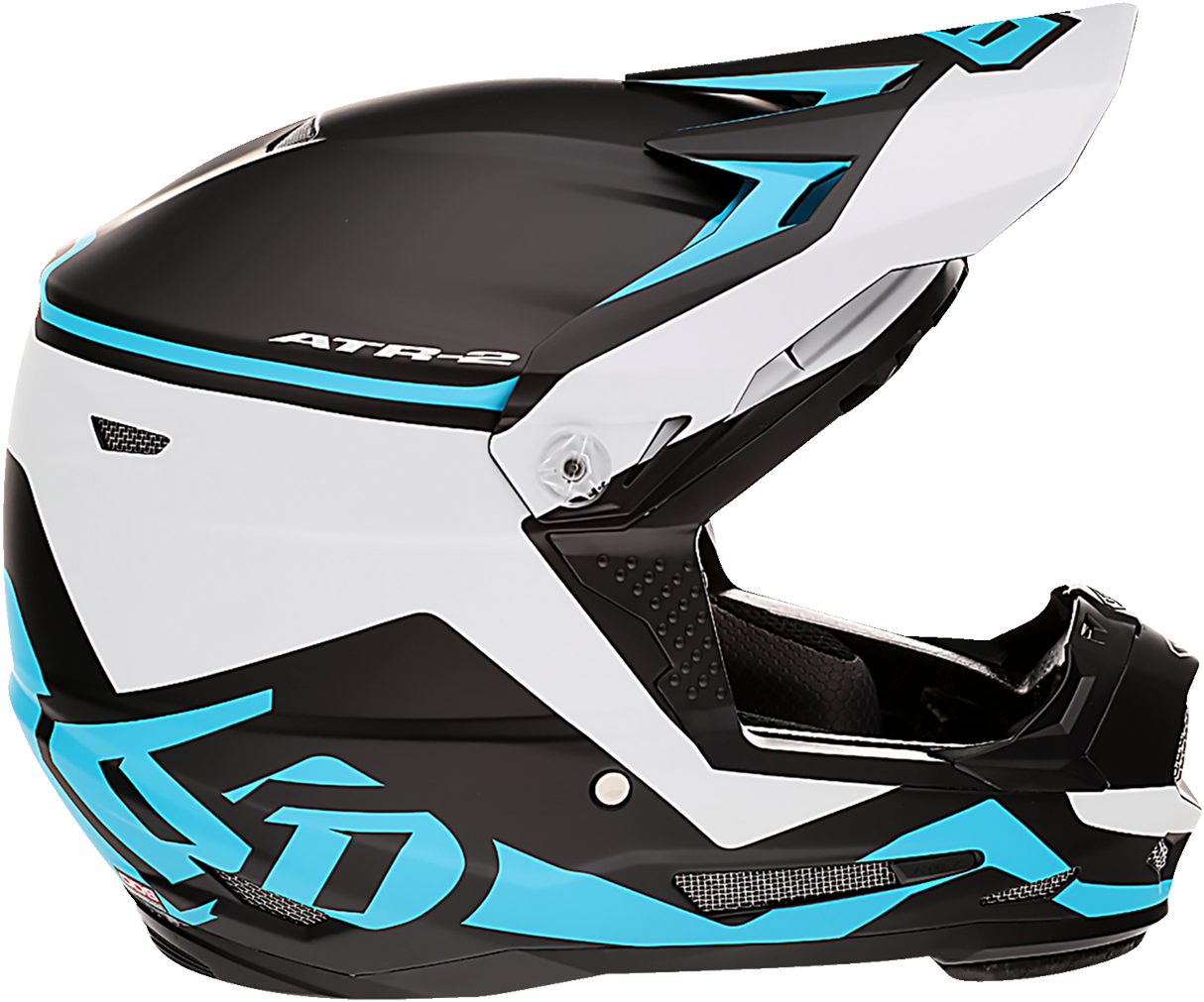 Casco de motocicleta 6D ATR-2Y - Drive - Cian - XL 11-6303