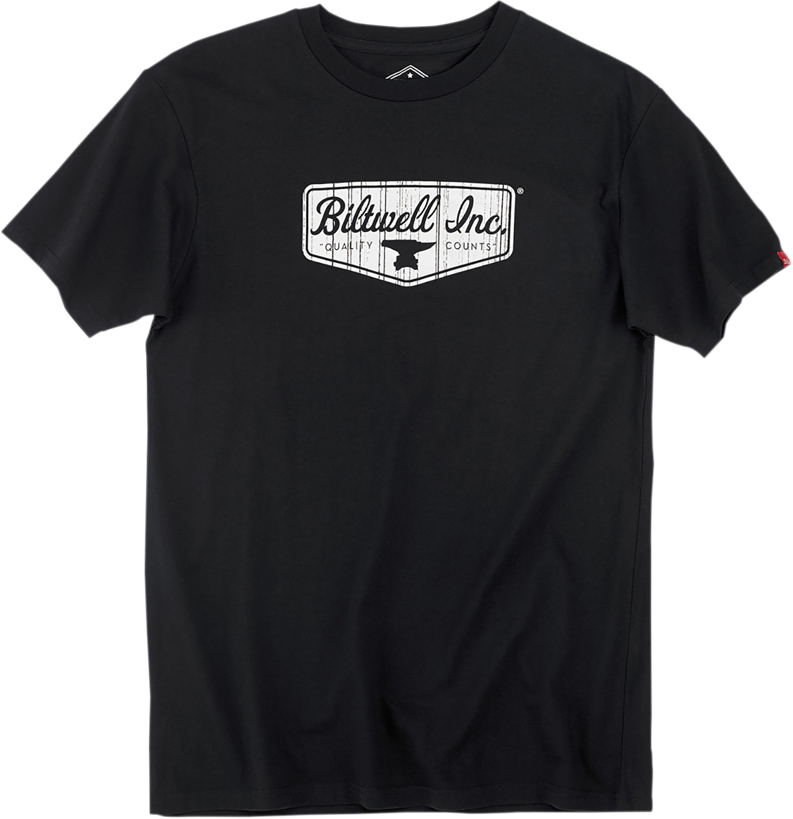 Camiseta BILTWELL Shield - Negra - Talla pequeña 8101-001-002 