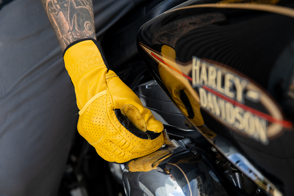 Guantes BILTWELL Borrego - Dorado/Negro - 2XL 1506-0701-306 
