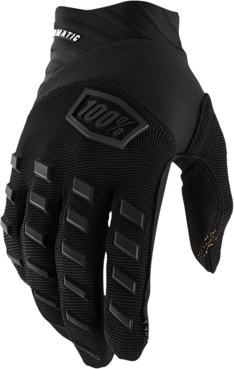 Guantes Airmatic 100% para jóvenes - Negro/Carbón - XL 10001-00003