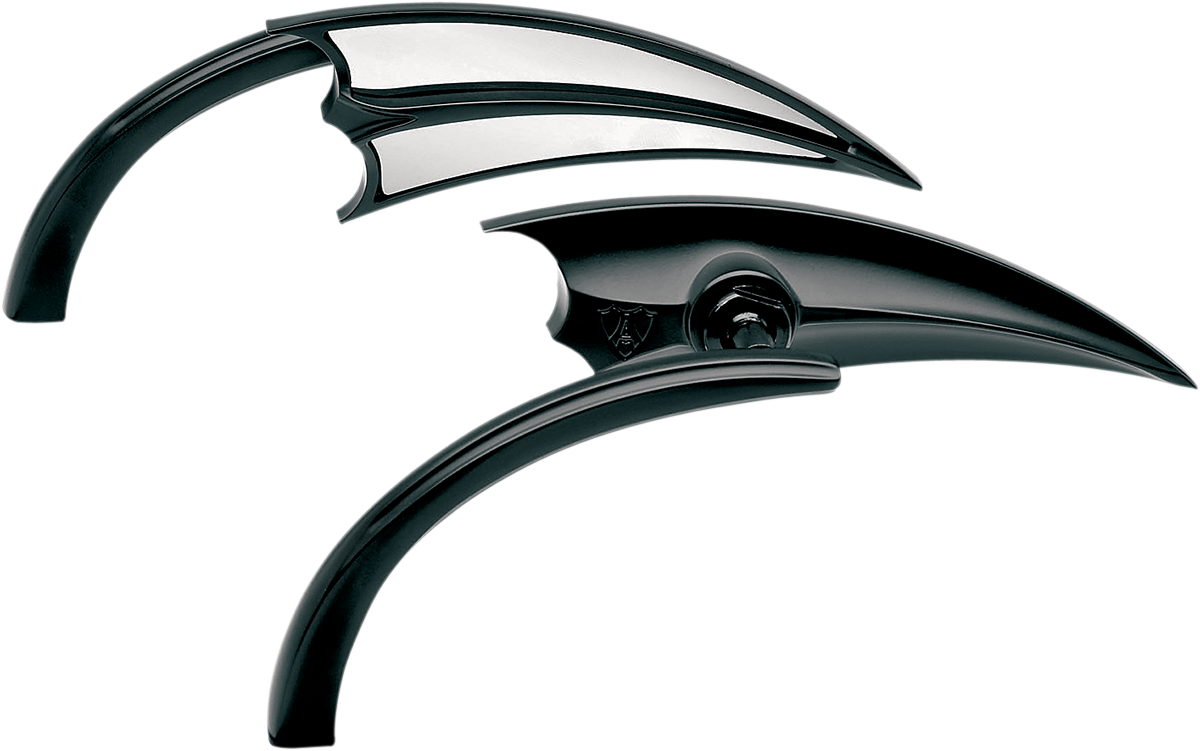 Espejo triangular Scoop ARLEN NESS - Negro - Izquierdo 13-028 