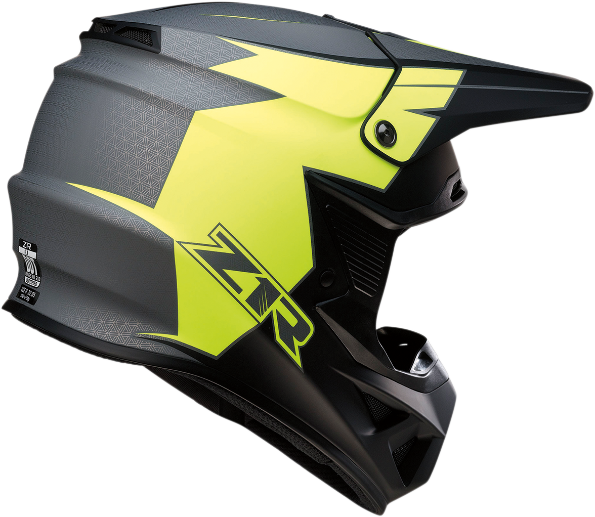 Casco de moto Z1R FI - MIPS - Hysteria - Amarillo/Gris de alta visibilidad - XL 0110-6443 