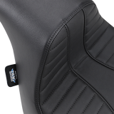 Asiento EZ-Solo DRAG SPECIALTIES - Costura de escorpión - Vinilo - FXFB '18-'22 ACT EZ-ON STYLE 0802-1128 