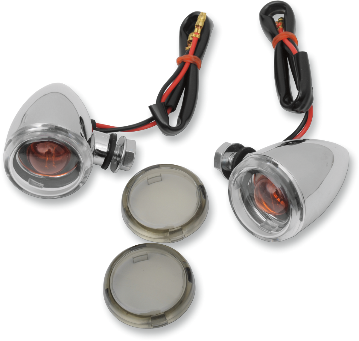 Kit de luces de posición Mini-Duece de DRAG SPECIALTIES - Transparente/Ahumado 20-6390C/MH