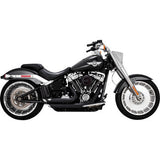 Sistema de escape escalonado VANCE &amp; HINES Shortshots - Negro 47335-22 1800-2729 
