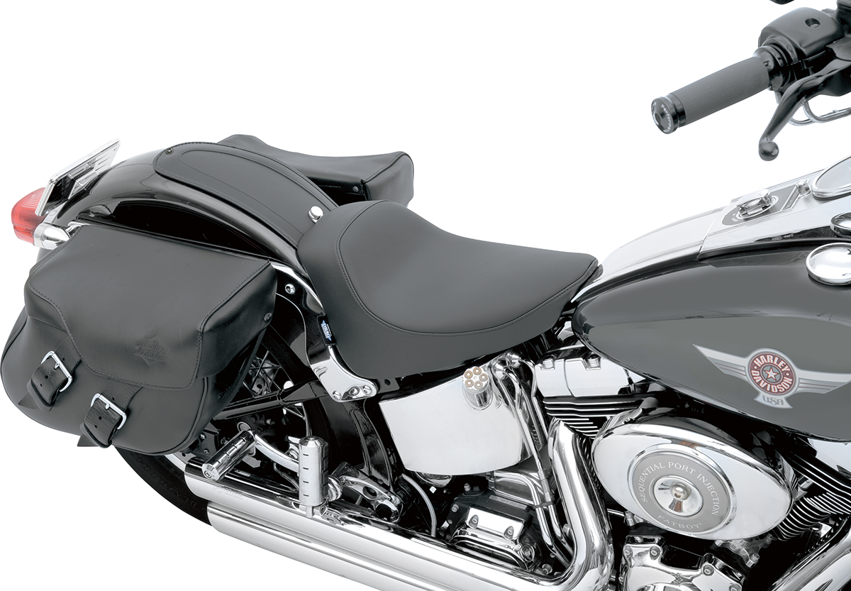Asiento individual DRAG SPECIALTIES - Liso - Negro - FXST '00-'05 0802-0638