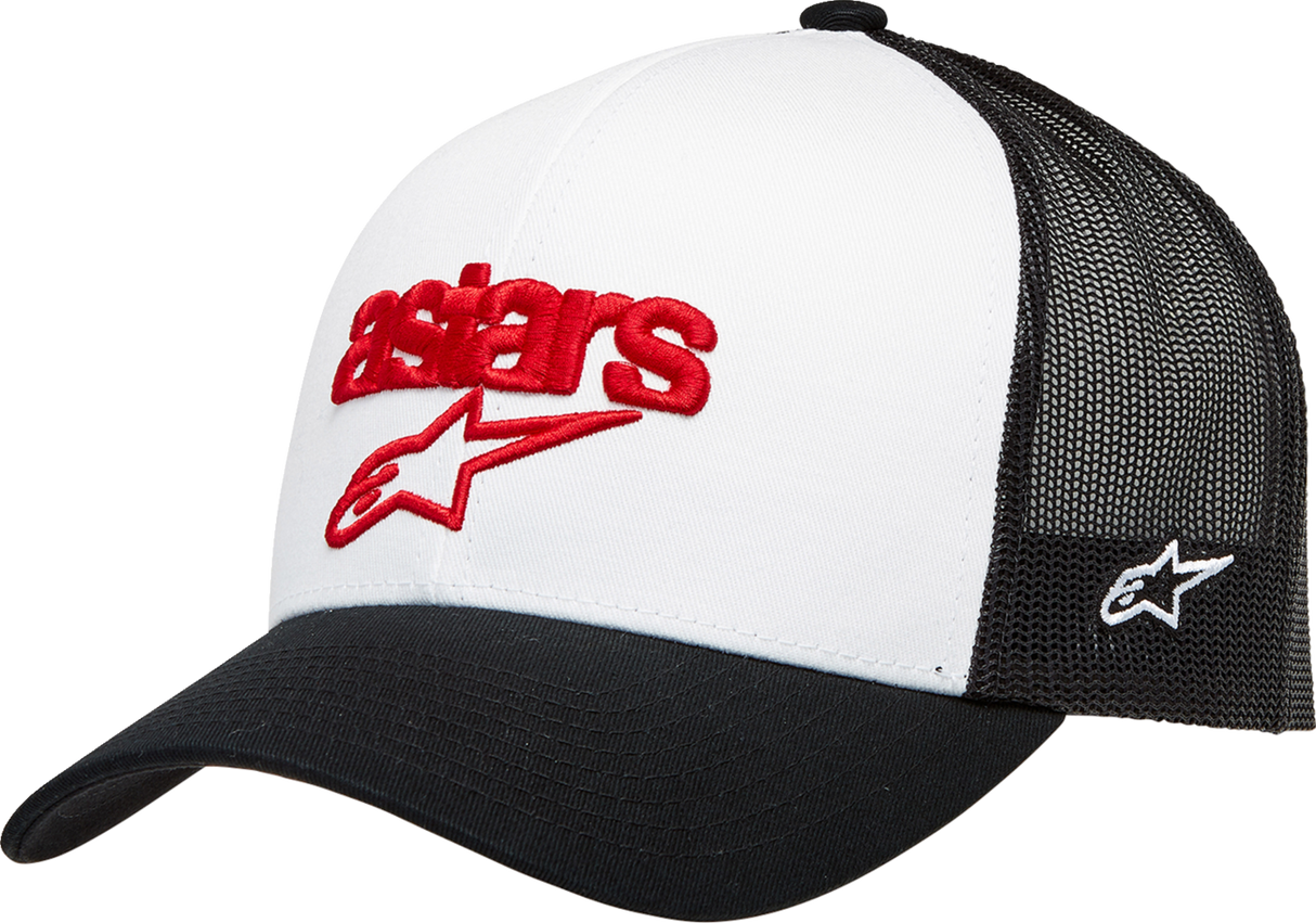 Gorra ALPINESTARS Pedigree - Blanco/Negro - Talla única 1232-81040-2010