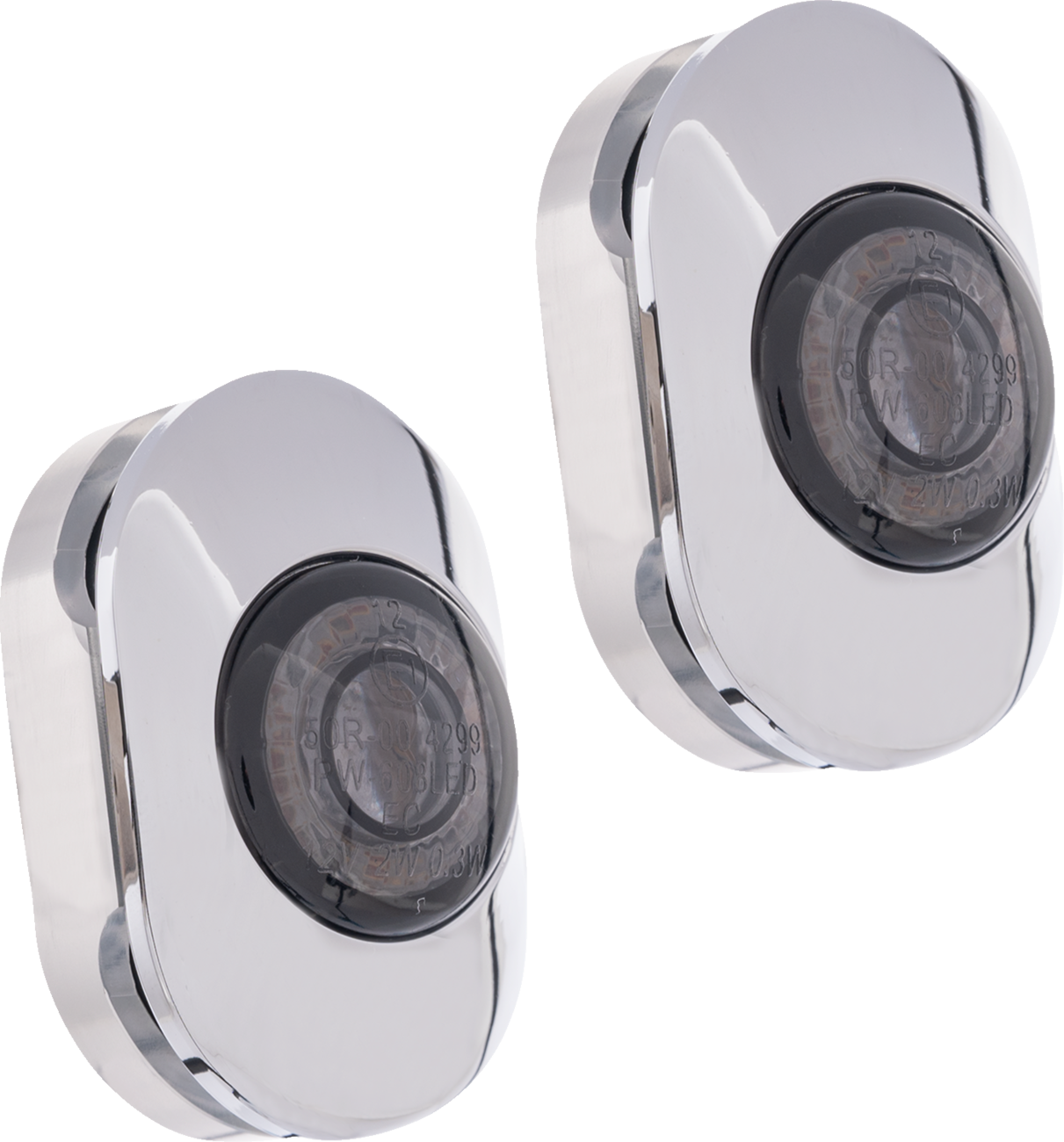 Luz con ojal para antena KODLIN MOTORCYCLE - Cromo K68496