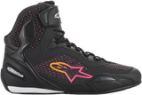 Zapatillas ALPINESTARS Stella Faster-3 Rideknit para mujer - Negro/Amarillo/Rosa - Talla 5.5 (EE. UU.) 251052014396