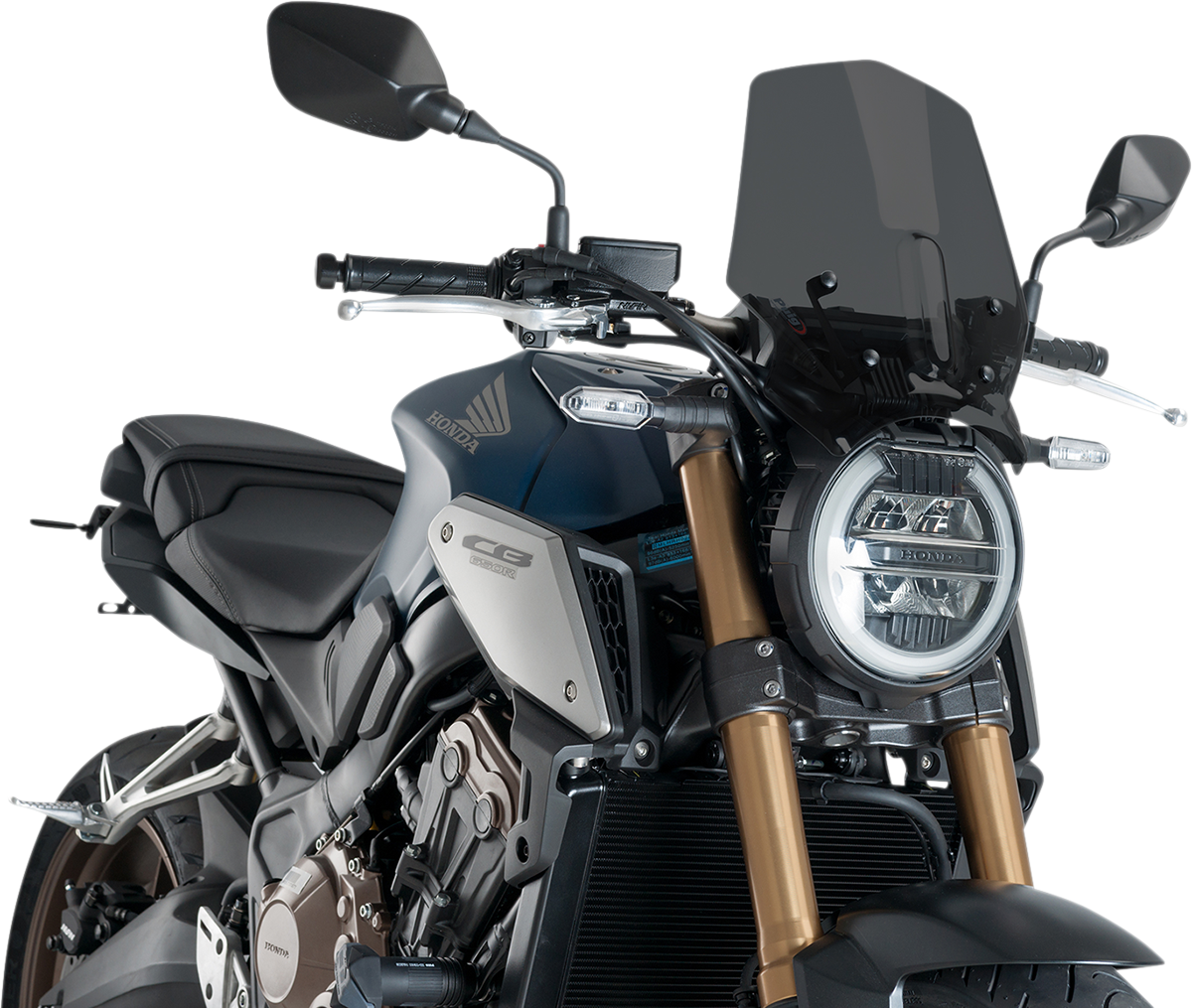 Cúpula PUIG HI-TECH PARTS Nueva Generación - Ahumado Oscuro - CB1000R 9748F