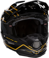 6D ATR-2 Motorcycle Helmet - Phase - Black/Gold - XL 12-2808