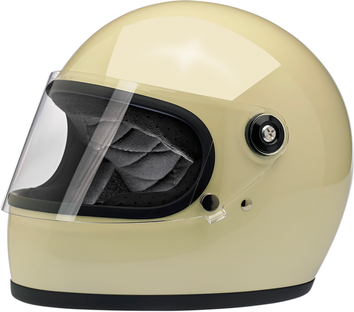 antique motorcycle helmet gringo Dove Blue S fog and anti Retro Style Motorcycle Helmet, Biltwell
