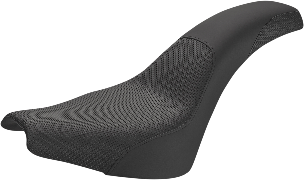 Asiento SADDLEMEN Profiler Basket-weave - Negro - Softail 818-30-147 