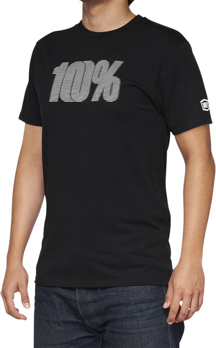 Camiseta 100% Deflect - Negra - Talla pequeña 32143-001-10