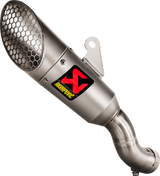 Escape Yamaha R3 MT03 2022-2024, Akrapovic, nueva tapa de titanio deslizante S-Y3SO6-IVOSS