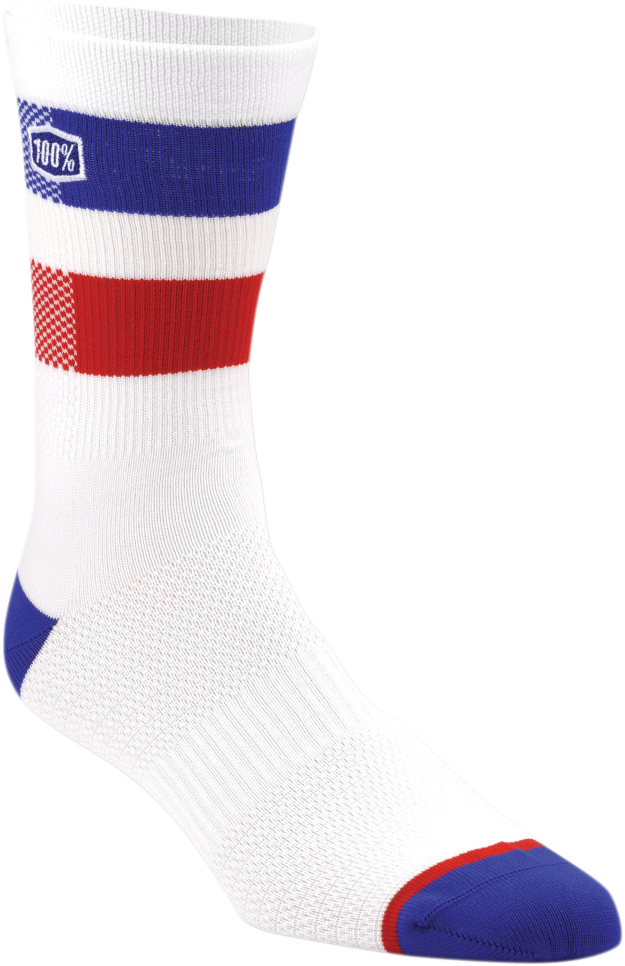 Calcetines 100% Flow Performance - Blancos - Talla L/XL 20049-00005