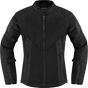 ICON Women's Mesh™ AF Jacket - Stealth - Small 2822-1484