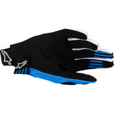 Guantes MX ALPINESTARS Techstar - Negro/Azul - Pequeños 3560125-17-S 