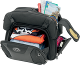 SADDLEMEN FTB2500 Sport Sissy Bar y bolsa combinada 3515-0141 