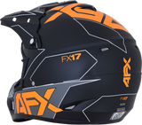 Casco de moto AFX FX-17 - Aced - Negro mate/Naranja - 2XL 0110-6508