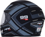Casco de motocicleta AFX FX-99 - Recurvo - Negro mate/gris - Talla pequeña 0101-11136 
