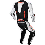 Mono de cuero ALPINESTARS GP-R7 de una pieza - Blanco/Negro/Rojo - Talla 38 EE. UU. / 48 UE 3150125-233-48 