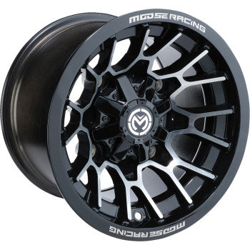 Rueda MOOSE UTILITY - 24X - Trasera - Negra - 12x8 - 4/110 - 4+4 24128110GBMF4 