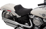 Asiento EZ-Solo de DRAG SPECIALTIES - Costura de escorpión - Vinilo - FLFB/S '18-'22 ACT EZ-ON MOUNT STYLE 0802-1185 
