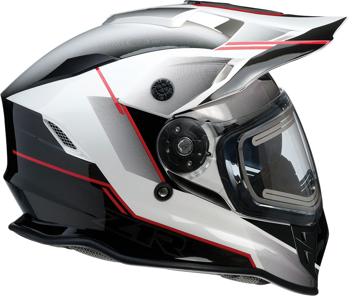 Casco de moto Z1R Range - Bladestorm - Negro/Rojo/Blanco - 2XL 0101-14058 