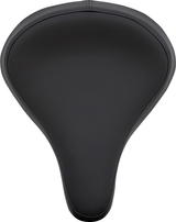 Asiento DRAG SPECIALTIES - Spring Solo - Grande - Cuero negro reflectante solar - Liso 0806-0052