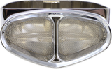 Filtro de aire COBRA Powrflo - Cromado - Stryker 06-0270 