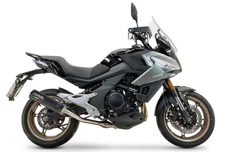 CF Moto 700 MT 2023-2024 Exhaust GPR Slip-on M3 Black Titanium - photo 6