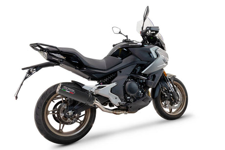 CF Moto 700 MT 2023-2024 Exhaust GPR Slip-on M3 Black Titanium - photo 7