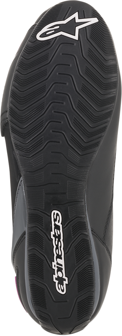 Zapatillas ALPINESTARS Faster-3 Drystar® para mujer - Negro/Gris/Rosa - Talla 6 de EE. UU. 25409191139-6