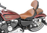 SADDLEMEN Almohadilla para pasajero - Renegade Lariat - Marrón 807-03-016B 