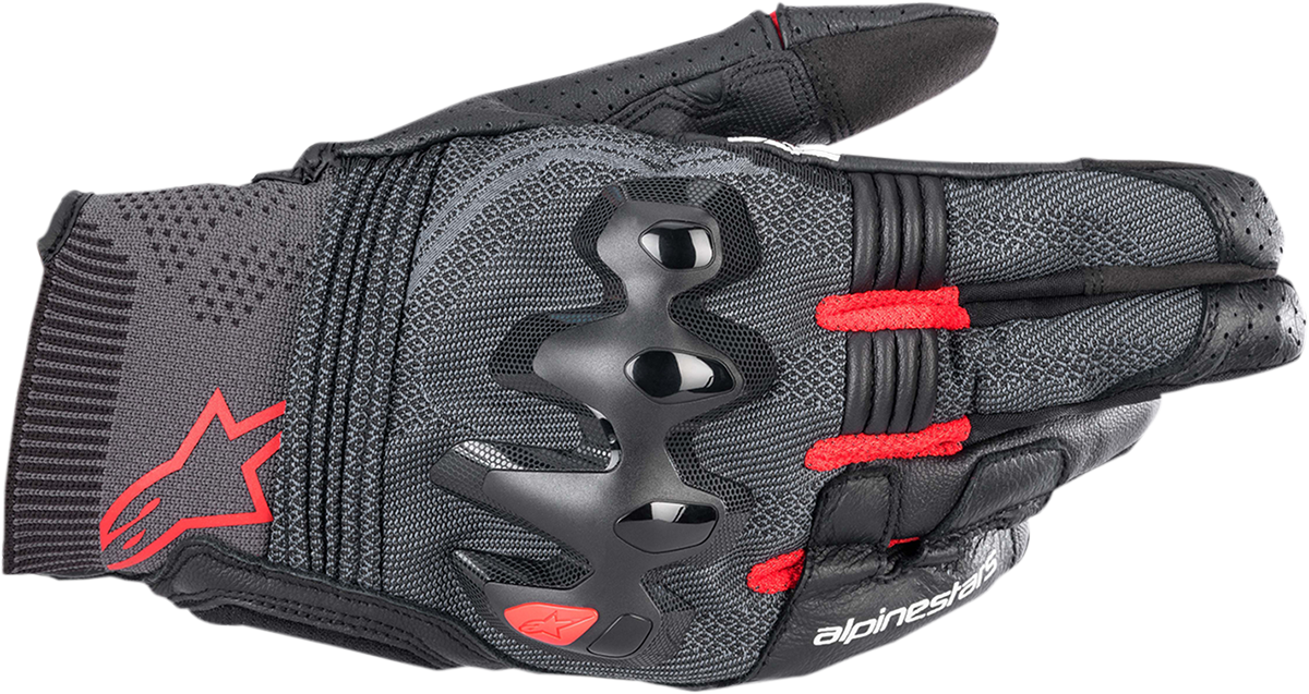 Guantes deportivos ALPINESTARS Morph - Negro/Rojo brillante - 3XL 3567122-1303-3X