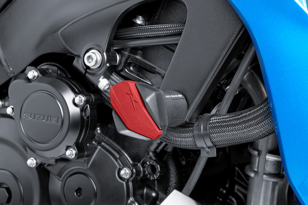Tapas deslizantes PUIG HI-TECH PARTS - Rojo 6378R 