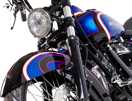 DRAG SPECIALTIES Fat Bob Gas Tank with Twist-Lock Gas Cap - 3.5 Gallon 011275-BX36