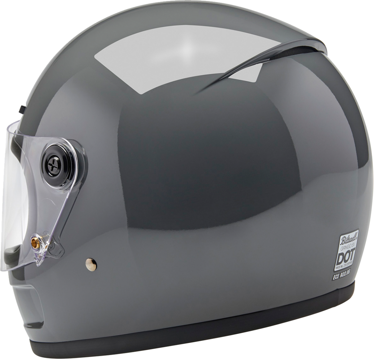 Casco BILTWELL Gringo SV - Gris tormenta brillante - XL 1006-109-505 