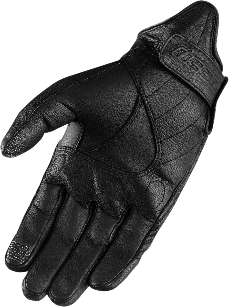 Guantes ICON Pursuit Classic™ para mujer - Negro - Talla mediana 3302-0795