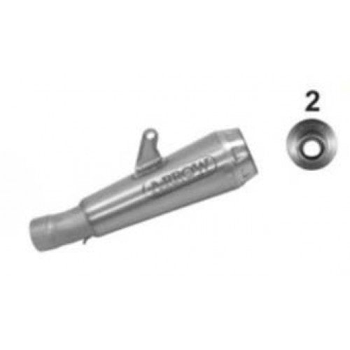 IN STOCK Arrow Nichrom Pro-Racing Silencer GSXR 1000 R 2017-2025  71207PRI
