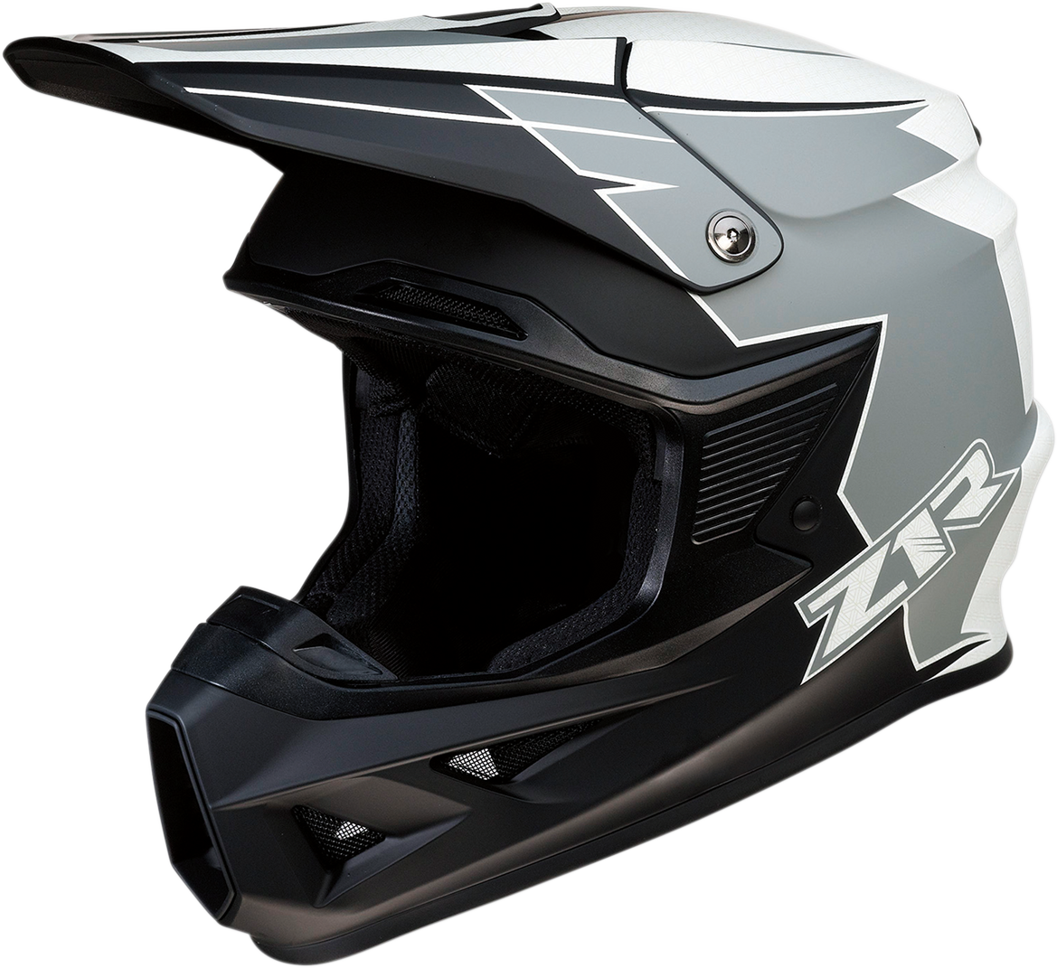 Casco de motocicleta Z1R FI - MIPS - Hysteria - Gris/Blanco - Pequeño 0110-6447 