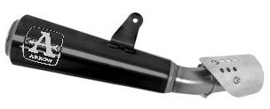 Arrow Exhaust Muffler Arrow Pro-Race Nichrom Dark Kawasaki Z 900