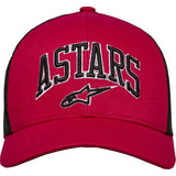 Gorra Dunker de ALPINESTARS - Rojo/Negro - Talla única 1214-81717-3010-OS