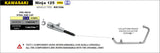 Arrow Kawasaki Ninja 125 2019 Homologated Pro-Race Nichrom Dark Silencer With Welded Link Pipe 71897prn