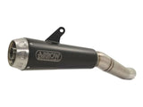 Silenciador Arrow Ducati 959 Panigale 16-19 (modelos no estadounidenses) homologado Nichrom Dark Pro-Race con tubo de conexión soldado para colectores originales 71880prn