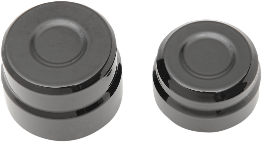 Tapa de eje trasero DRAG SPECIALTIES - Negro 0214-0835