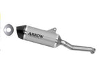 71991PK Arrow CF Moto 800 MT 2025 Race-Tech titanium silencer with carby end cap