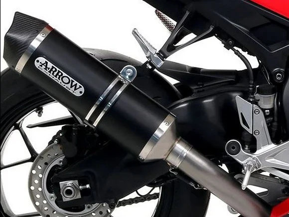 Escape Arrow Race-Tech 72622AKN, aluminio oscuro, para Suzuki V-Strom 650 2017-2020