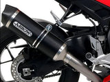 Escape Arrow Race-Tech 72622AKN, aluminio oscuro, para Suzuki V-Strom 650 2017-2020